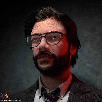 El Professor (Alvaro Morte)2