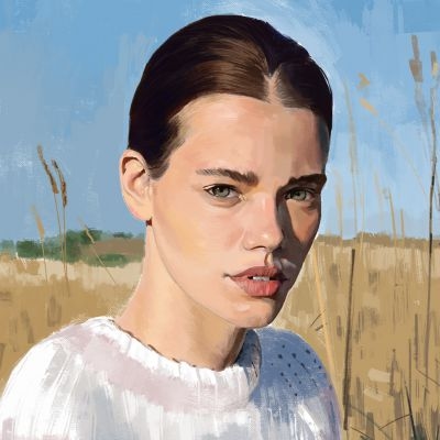 بعد از ظهر تابستانی در مزرعه