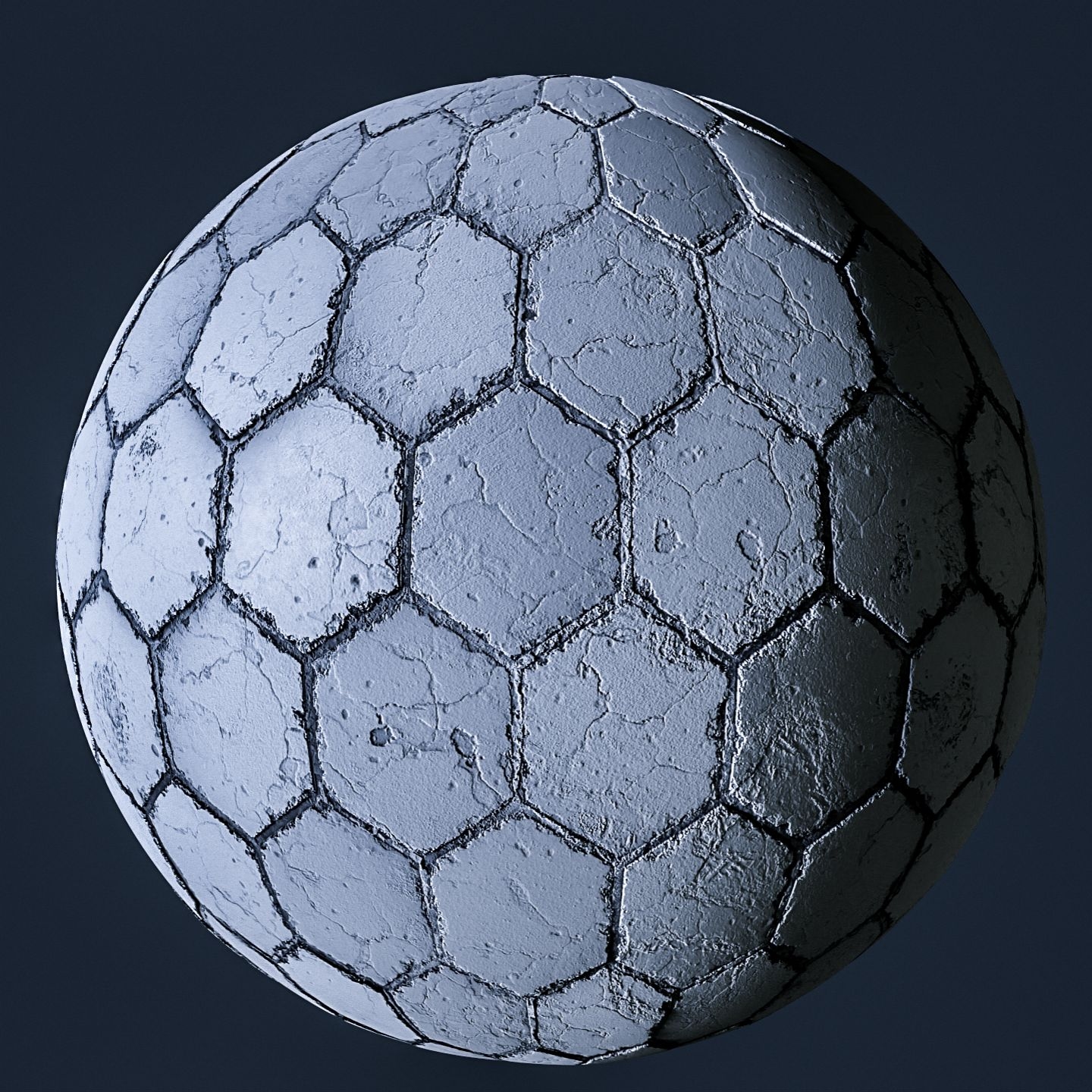 The terracotta floor texture