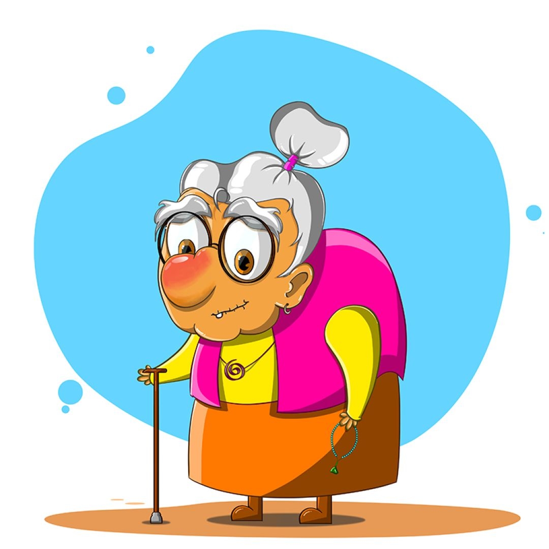 طراحی کاراکتر ننه جون