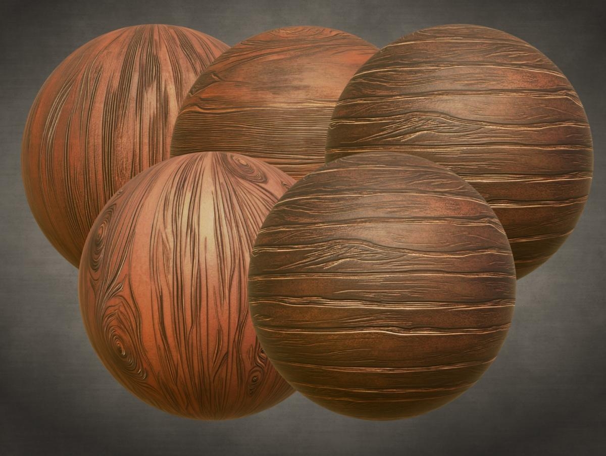 متریال چوب فانتزی