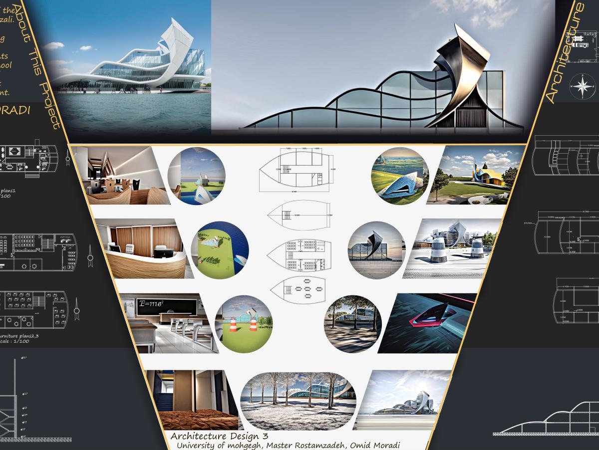 Floating Navigation School in Anzali