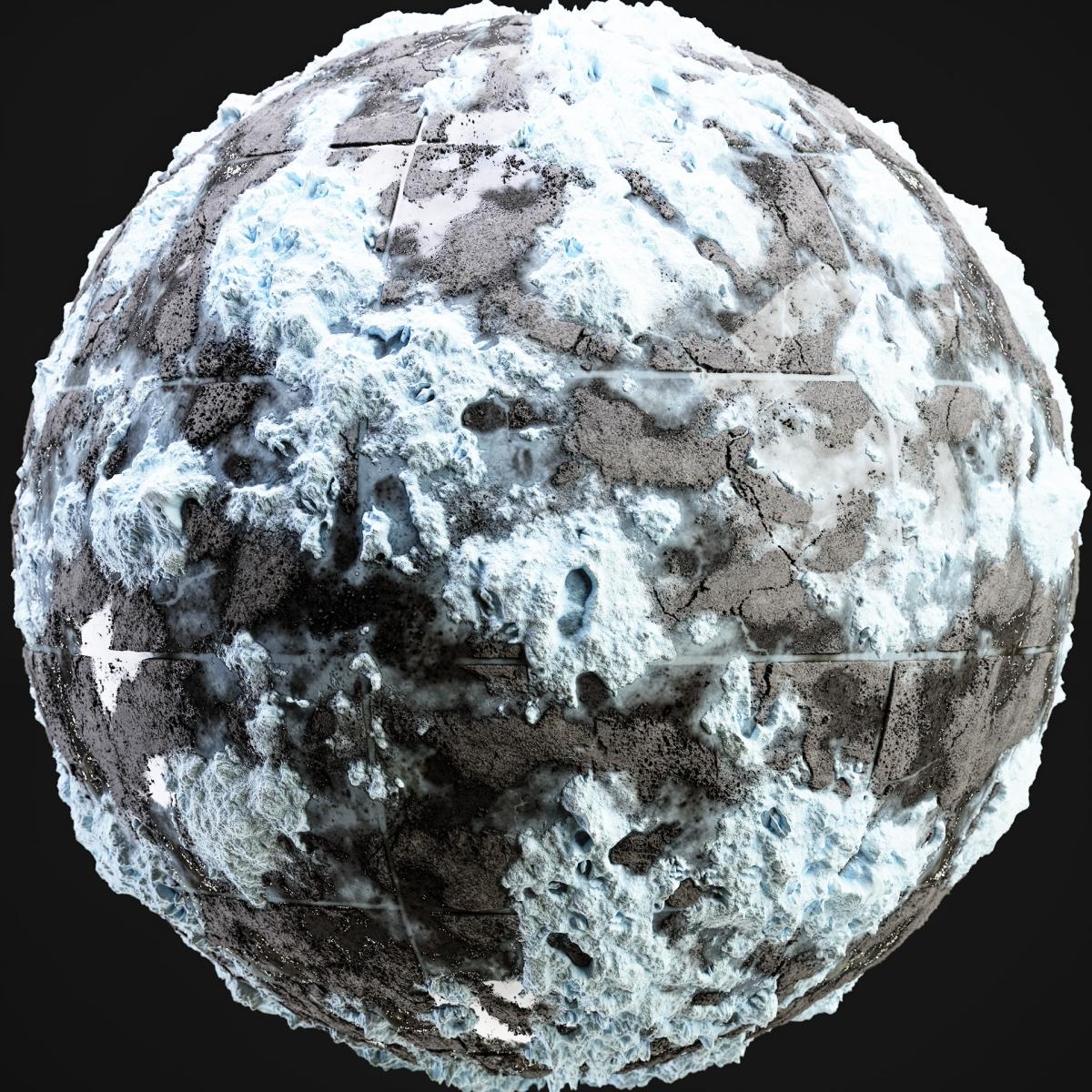 Frozen Decay Concrete