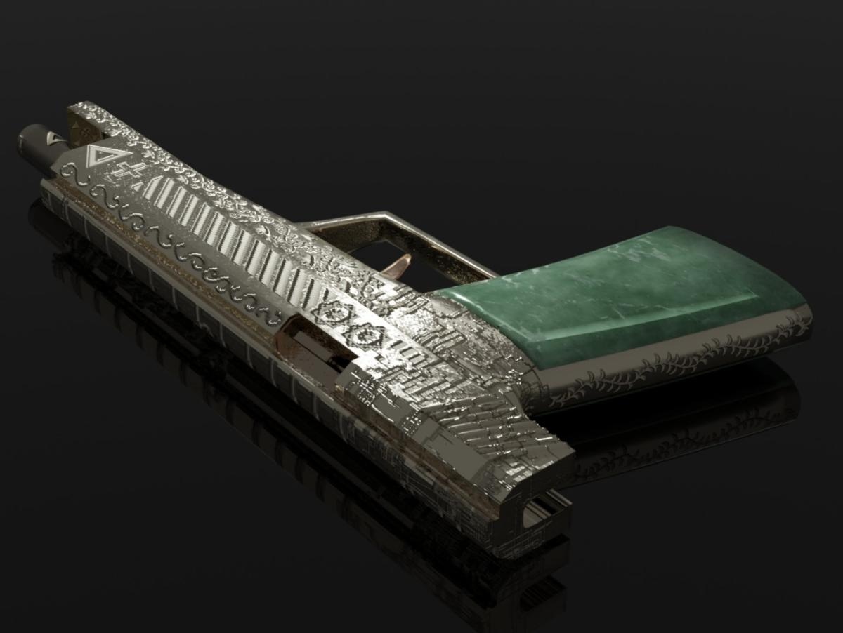 کلت نقره ای