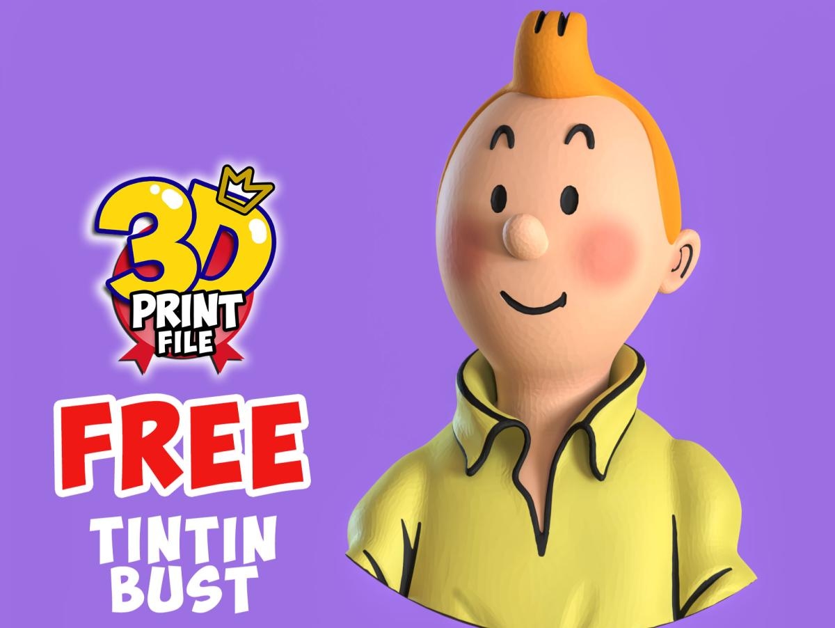 FREE TINTIN Bust