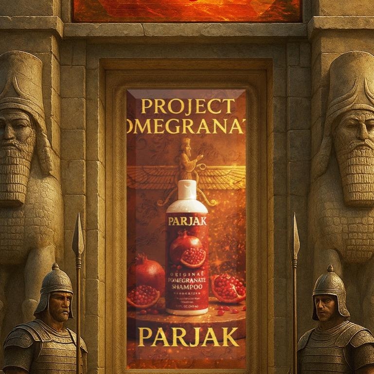 🛠️ روند تولید پروژه "شامپو روغن آرگان پرژک"