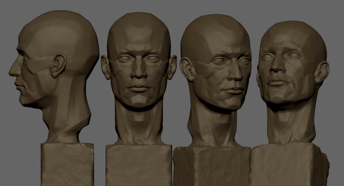 Head sculpting