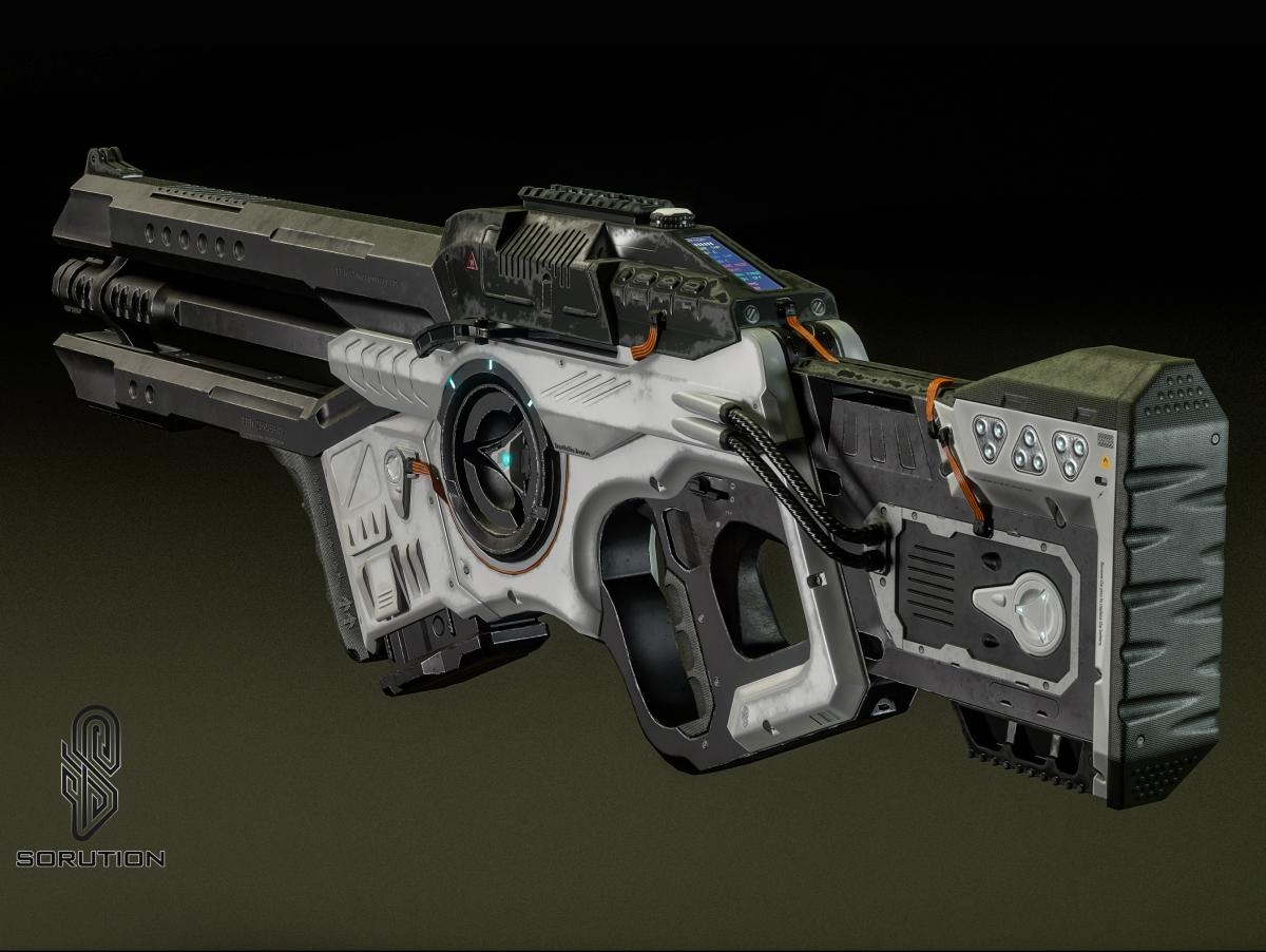 SciFi Plasma Rifle- V1