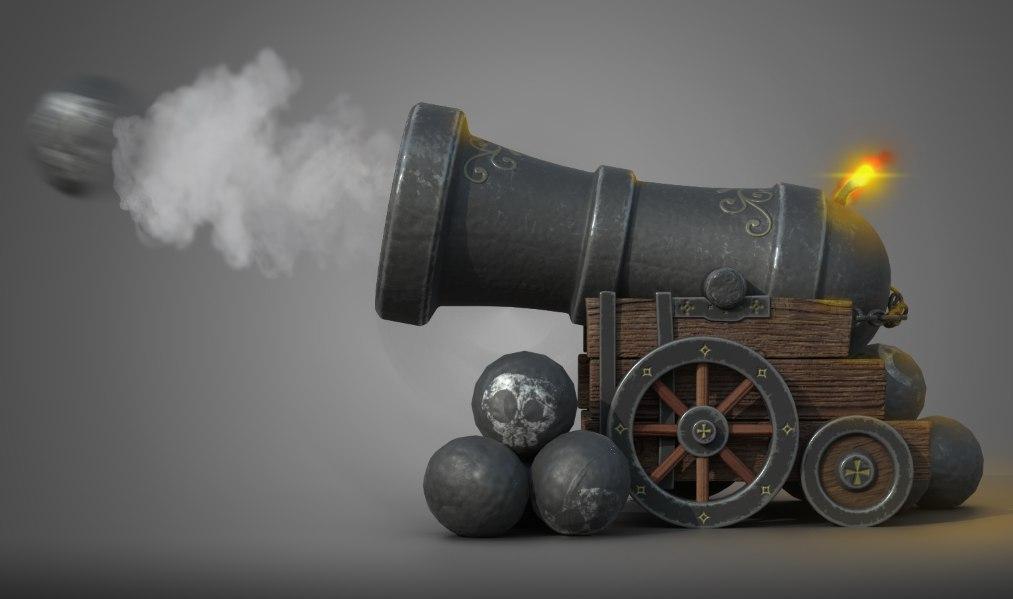 Stylized Cannon