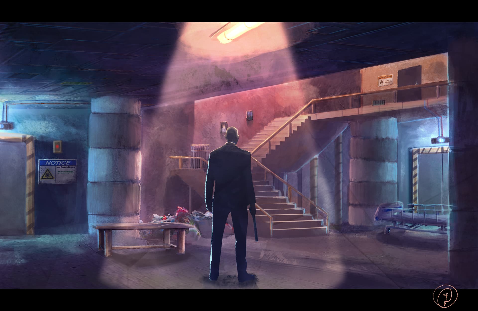 hitman environment concept art