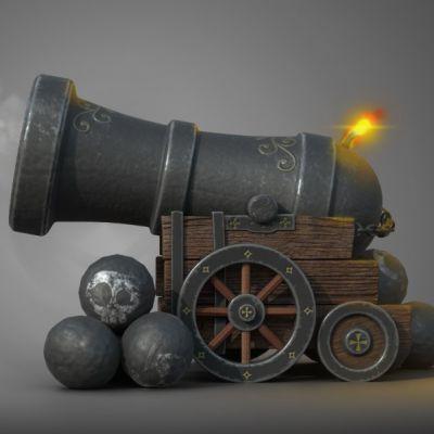 Stylized Cannon