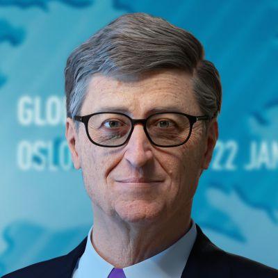 bill gates Portrait