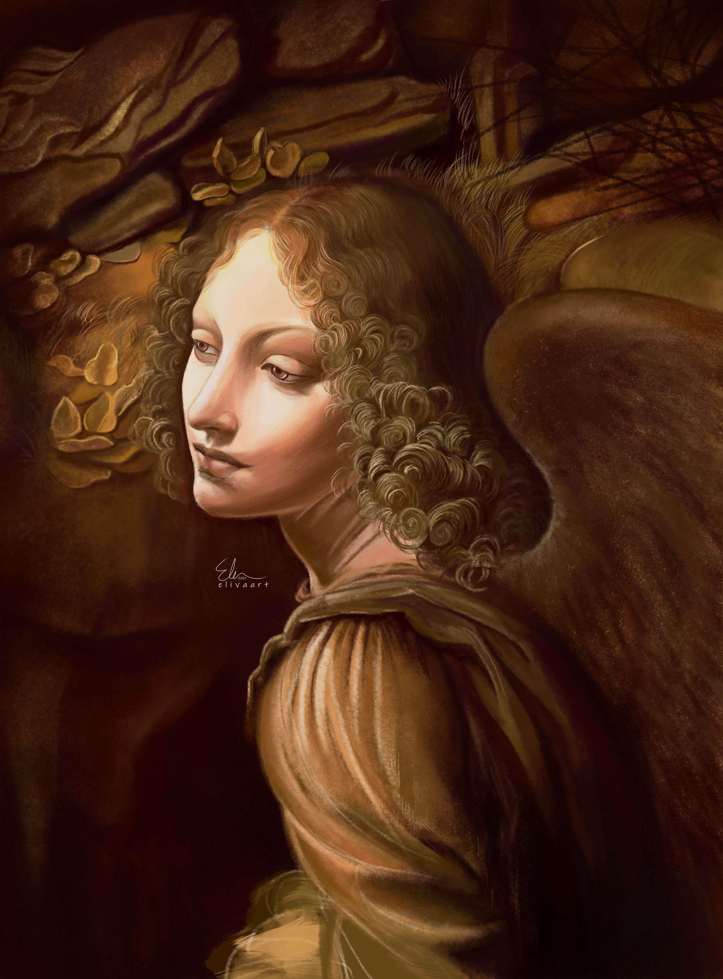 The Angel(Leonardo Da Vinci)