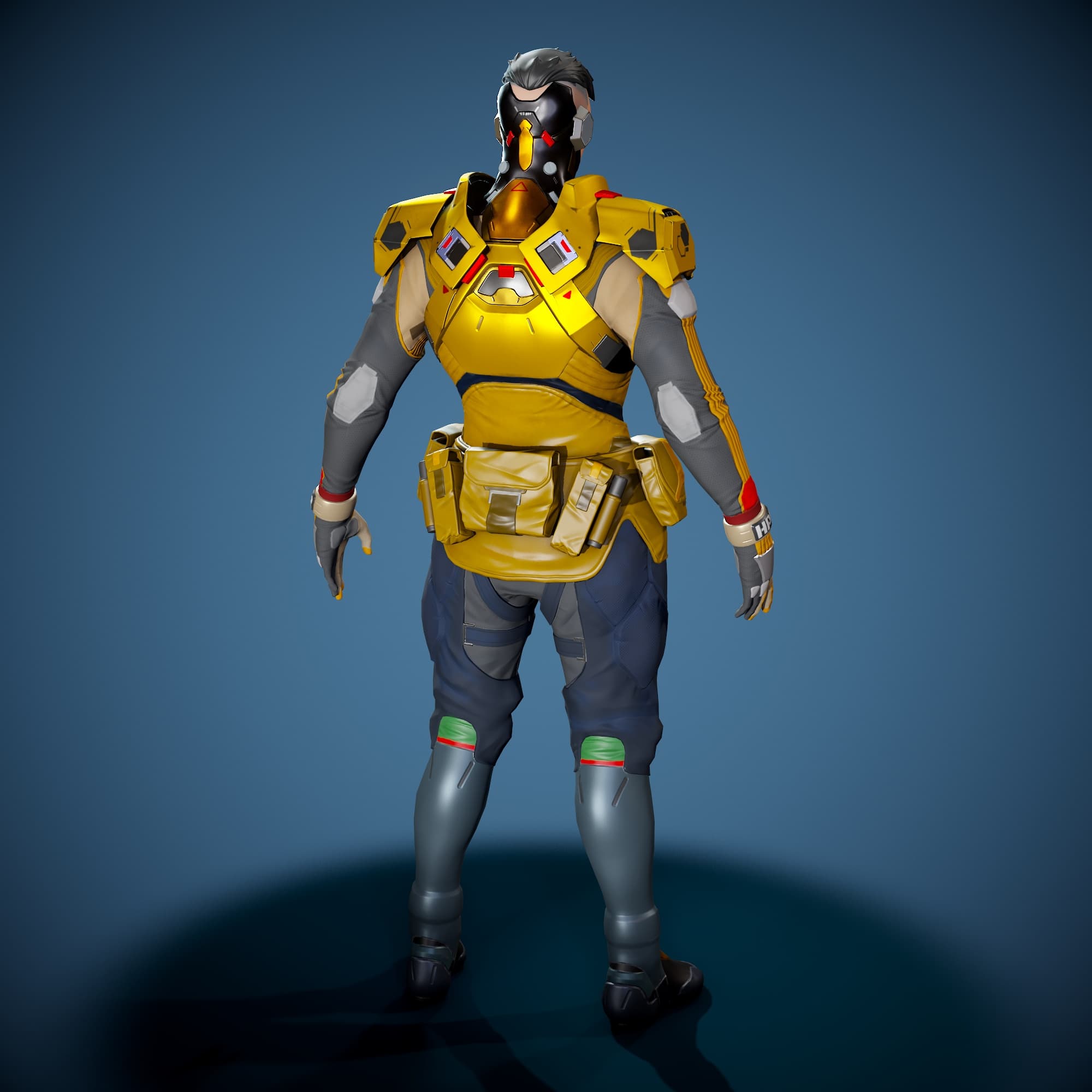 Stylized Sci Fi Character