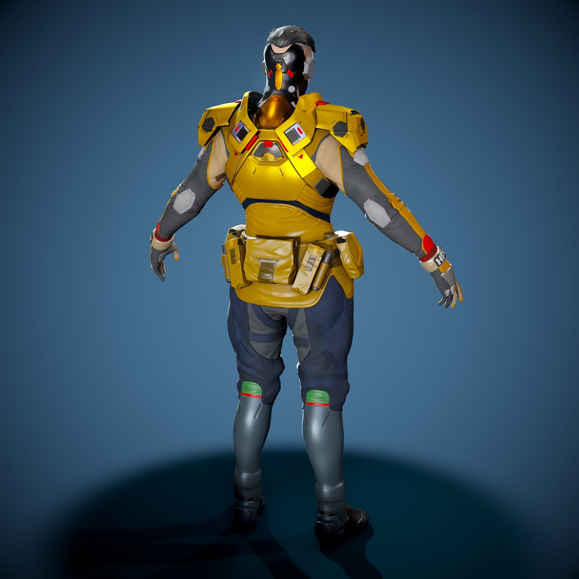 Stylized Sci Fi Character