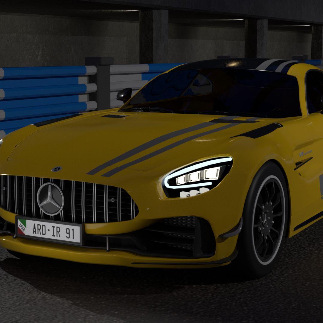 Benz AMG GTR-Pro