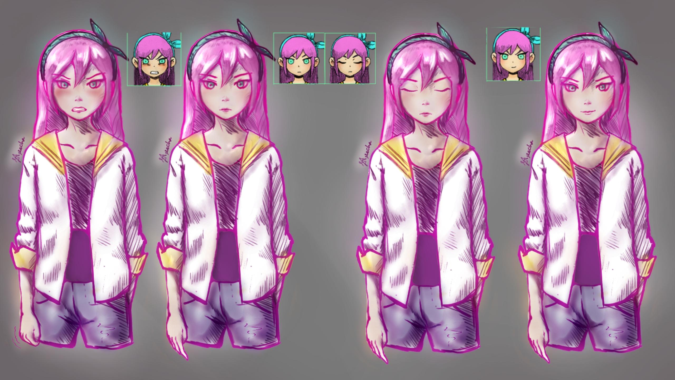 AUBREY sprite sheet