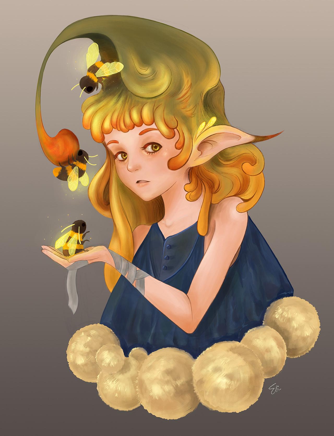 bee girl