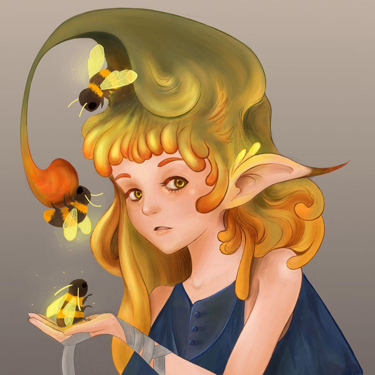 bee girl