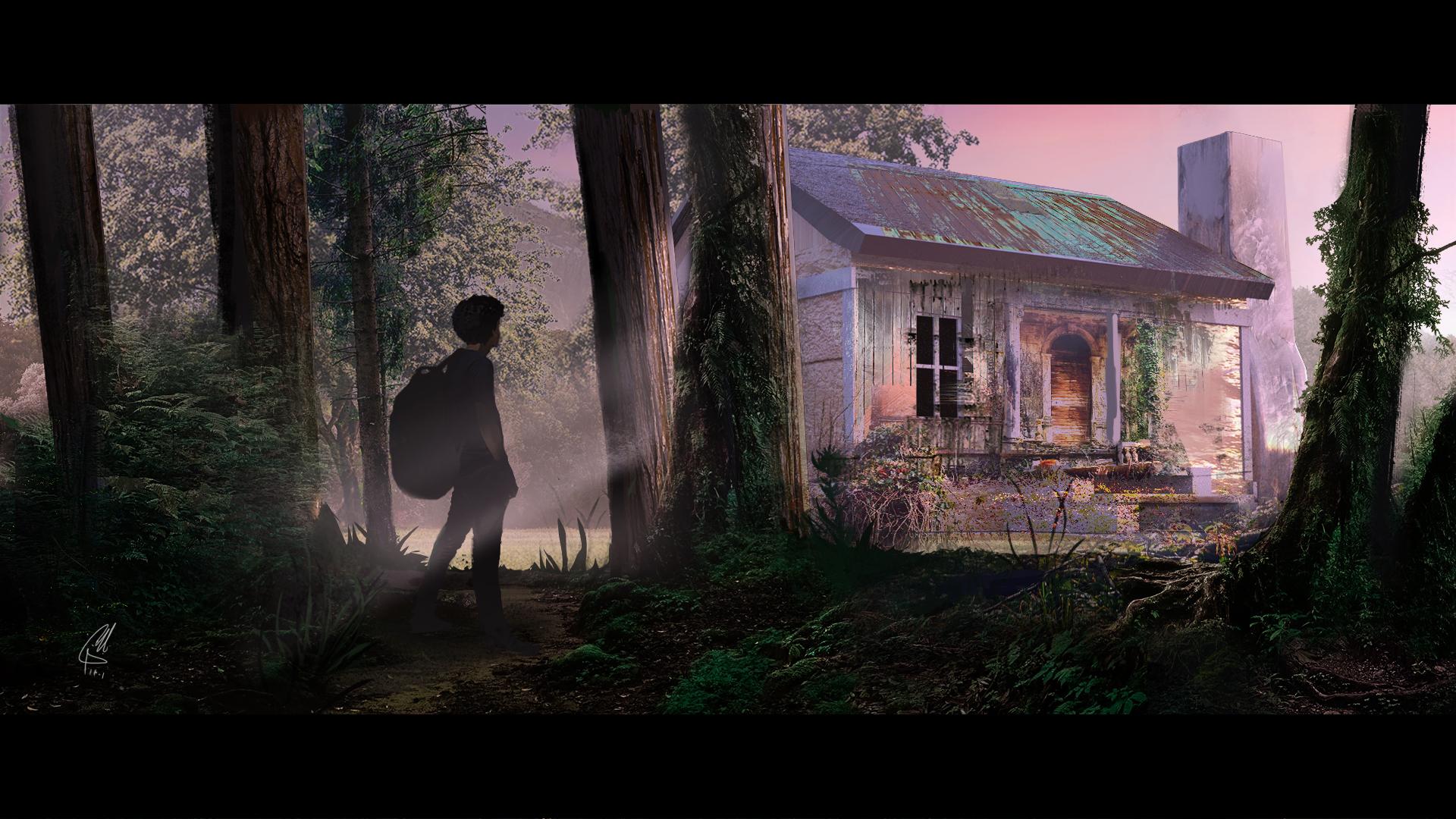 A house in the forest