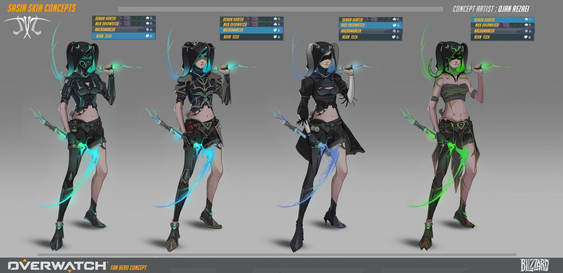 Sasin Overwatch Fan Concept