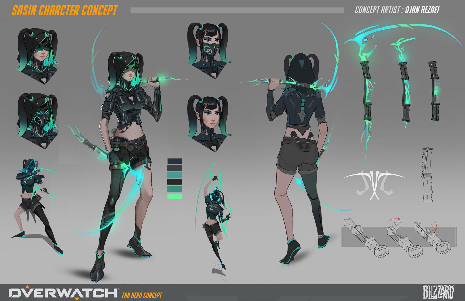 Sasin Overwatch Fan Concept