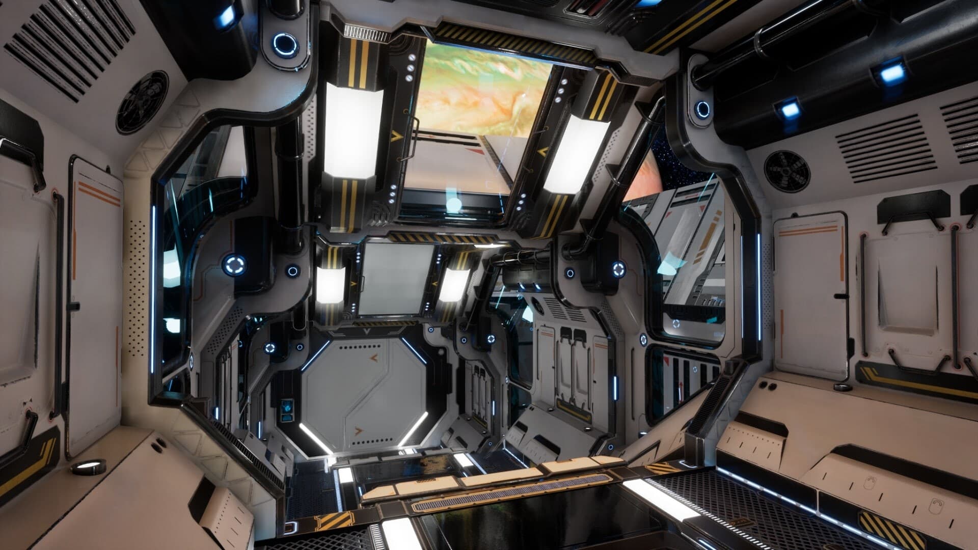 Modular Interior Scifi Environment