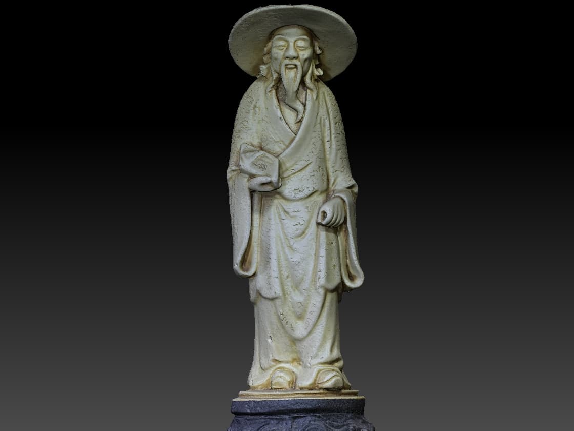 Statue Wise man