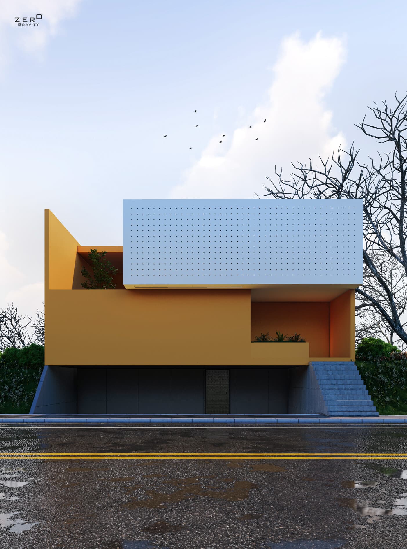 Cube house - خانه مکعبی