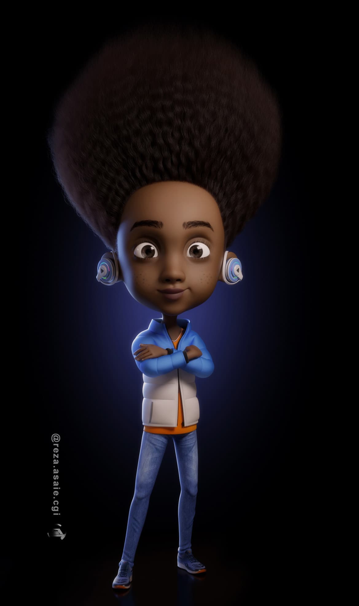 black kid