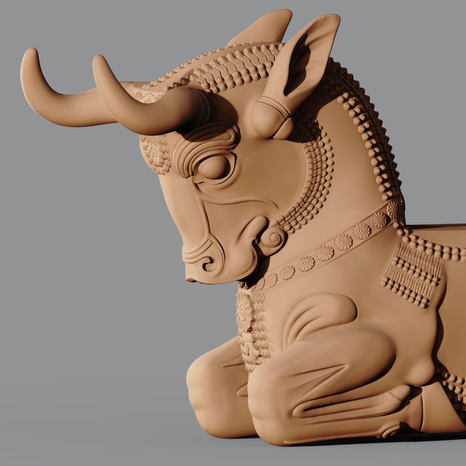 persian cow column head