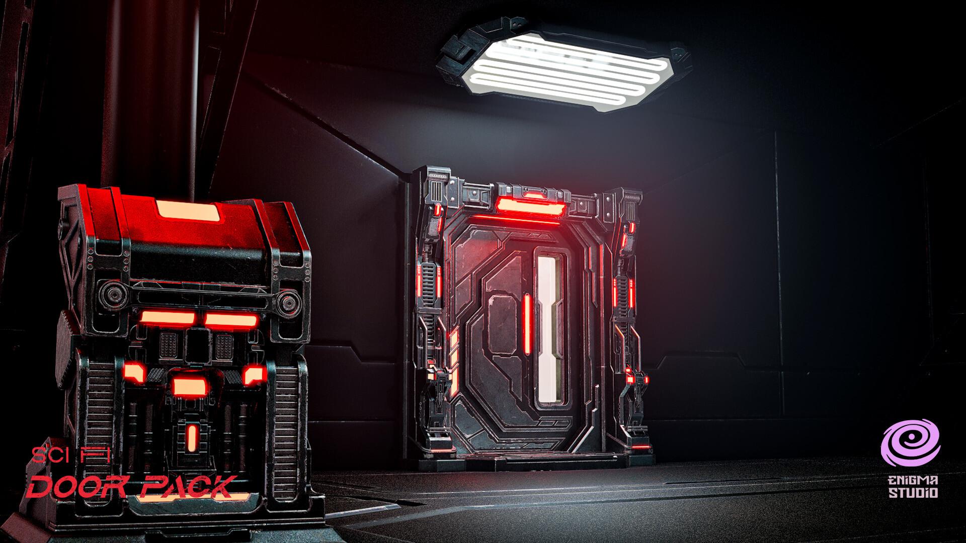 Sci-fi Door Pack