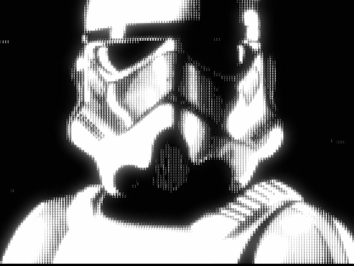 Star Wars Intro Pixelate Rebiuld