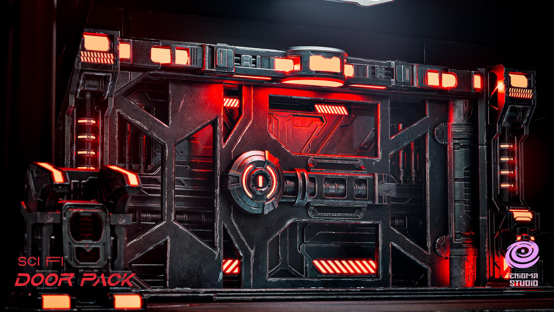 Sci-fi Door Pack