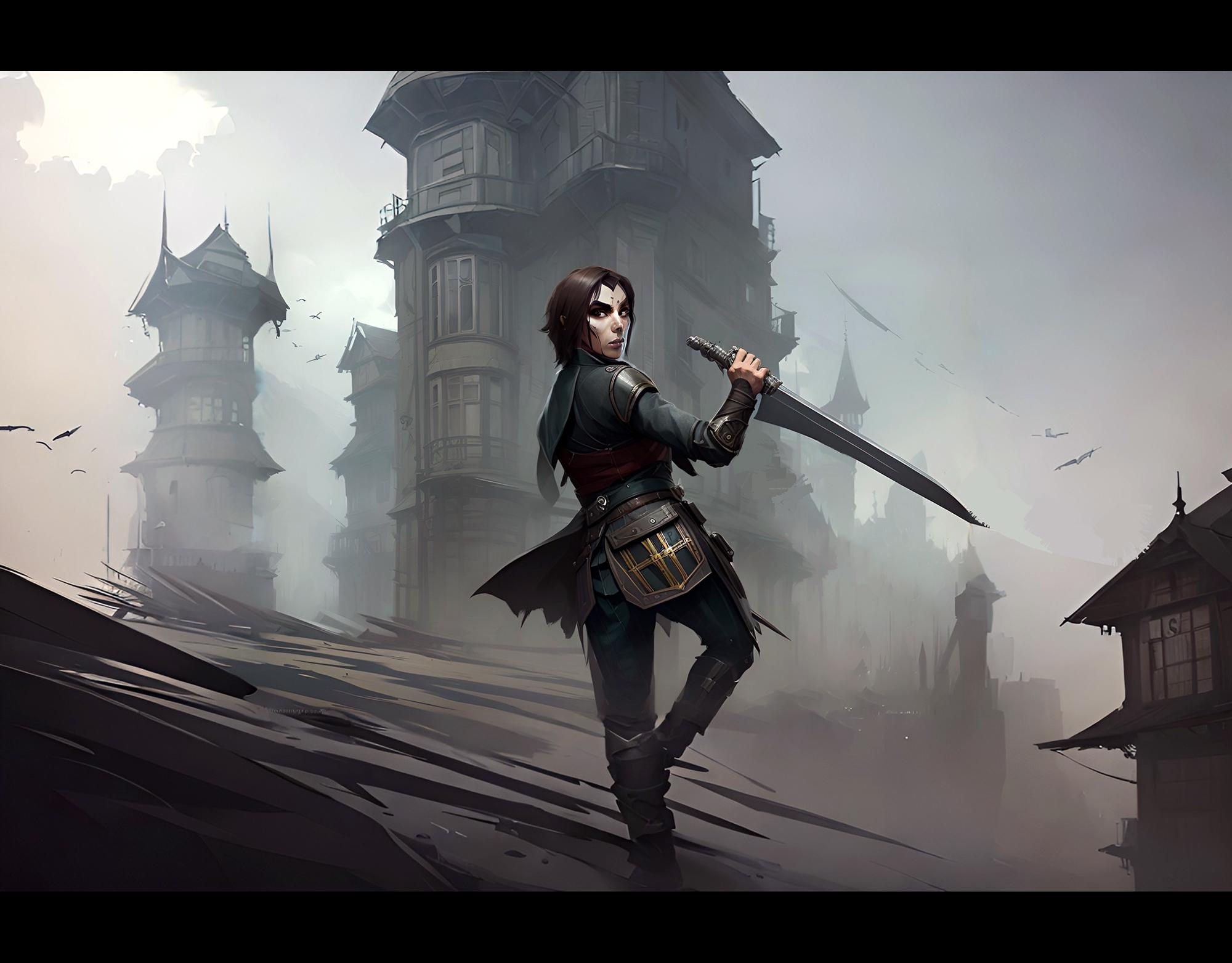 Dishonored series of concept art