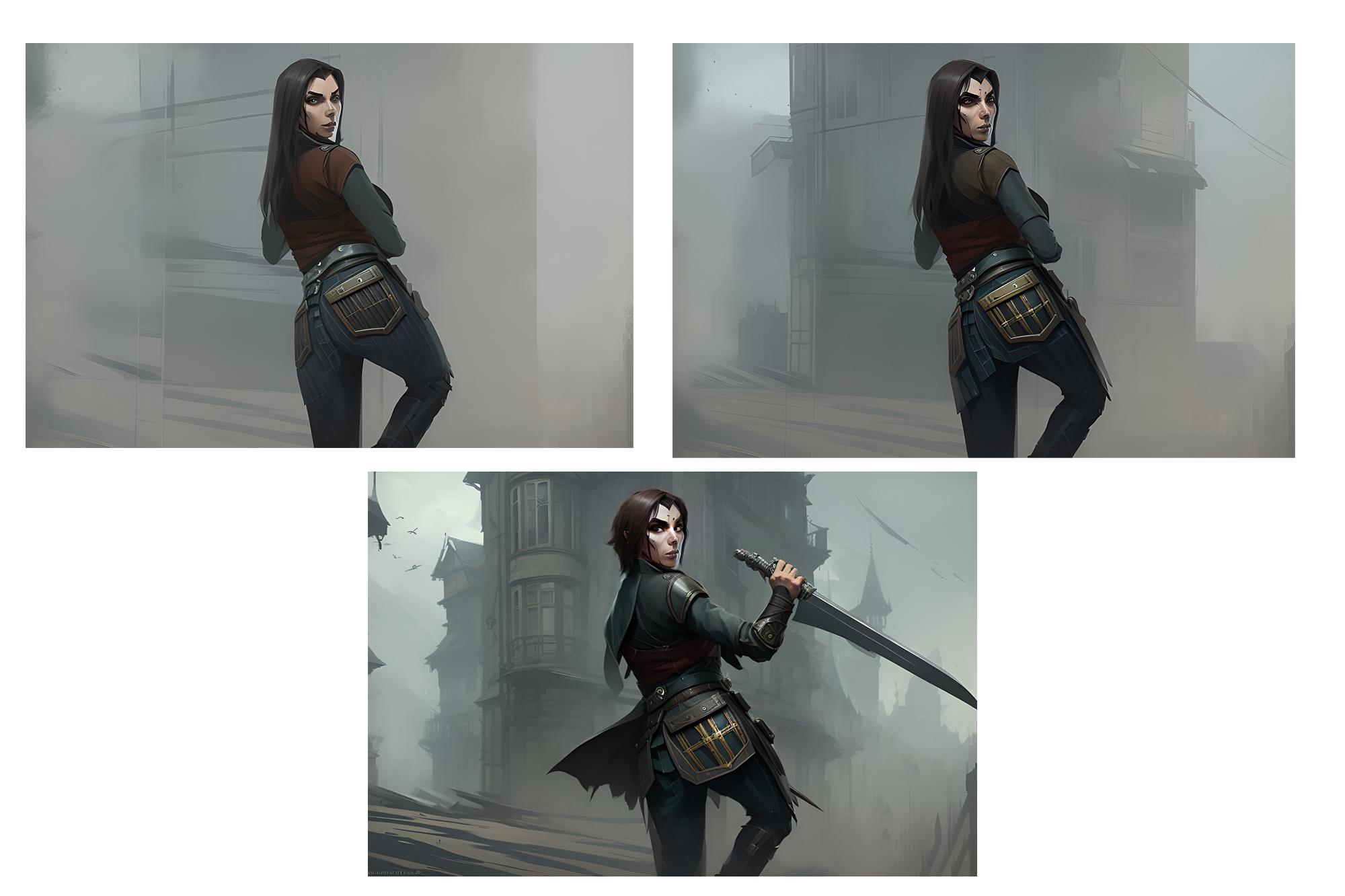 Dishonored series of concept art