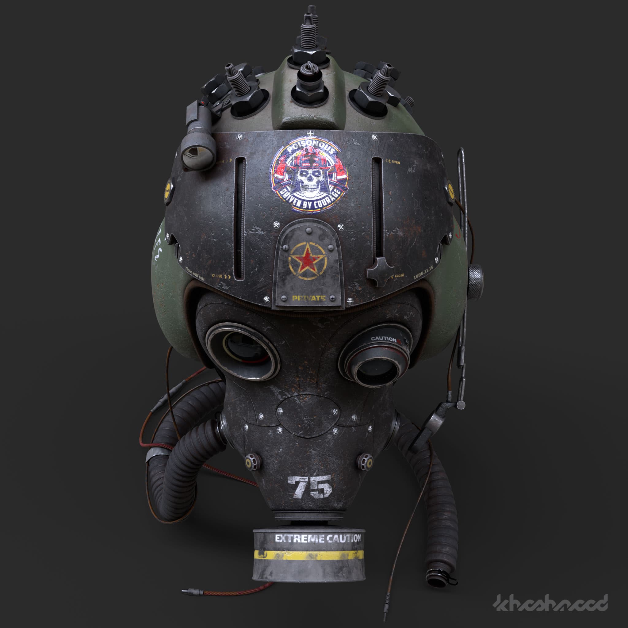 Apocalyptic Mask Helmet