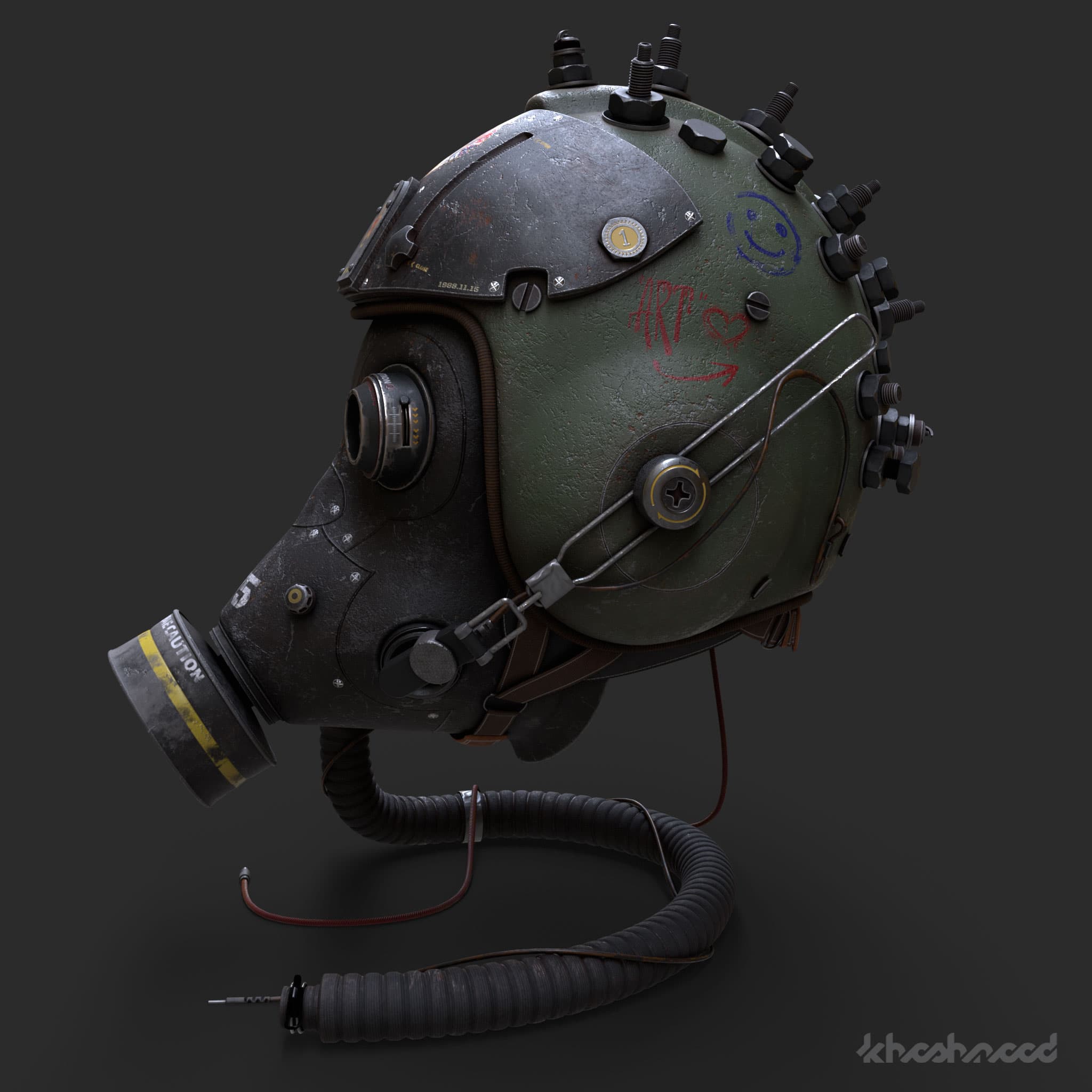 Apocalyptic Mask Helmet