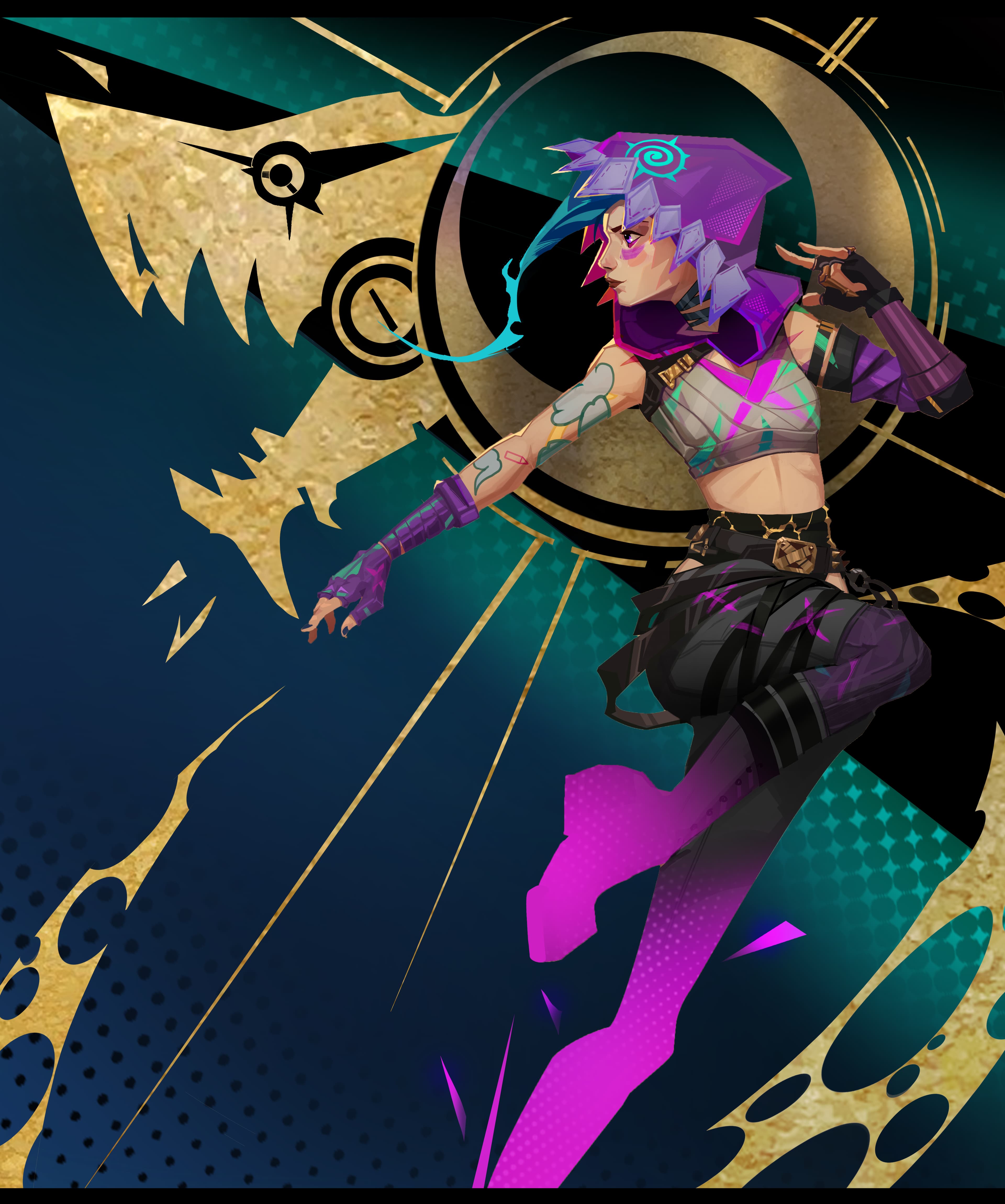 Jinx arcane fanart