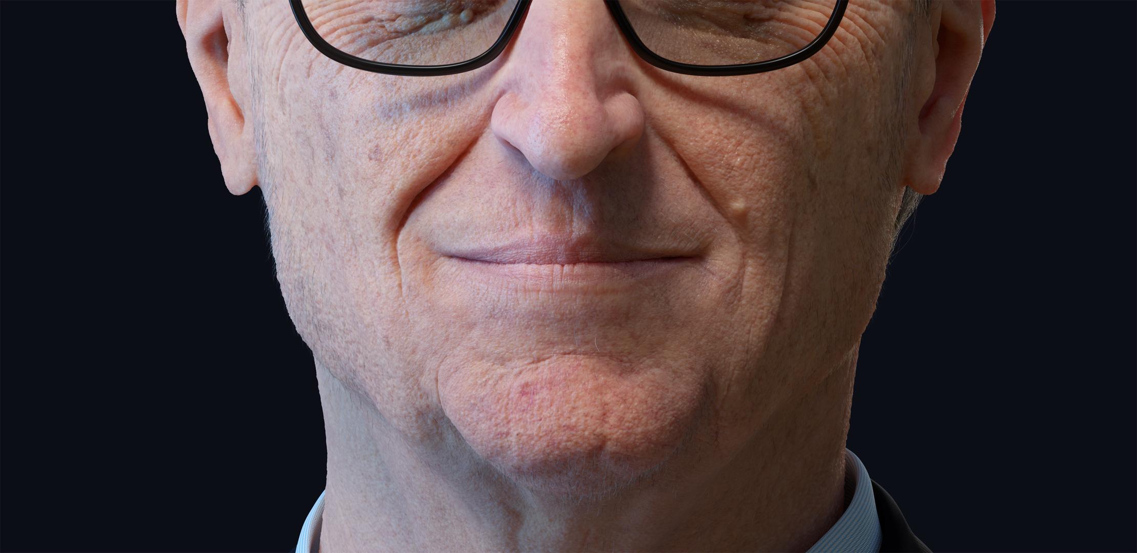 bill gates Portrait