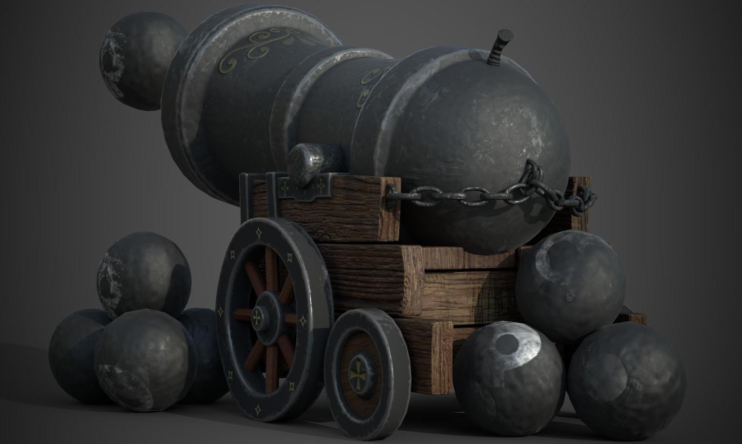 Stylized Cannon