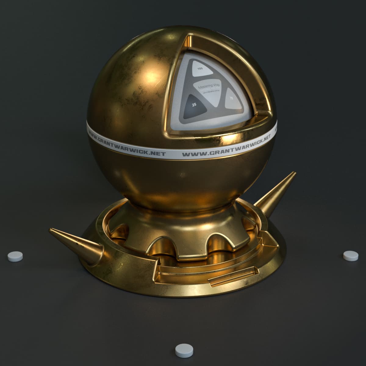 Realistic Shaders_Dirty Gold