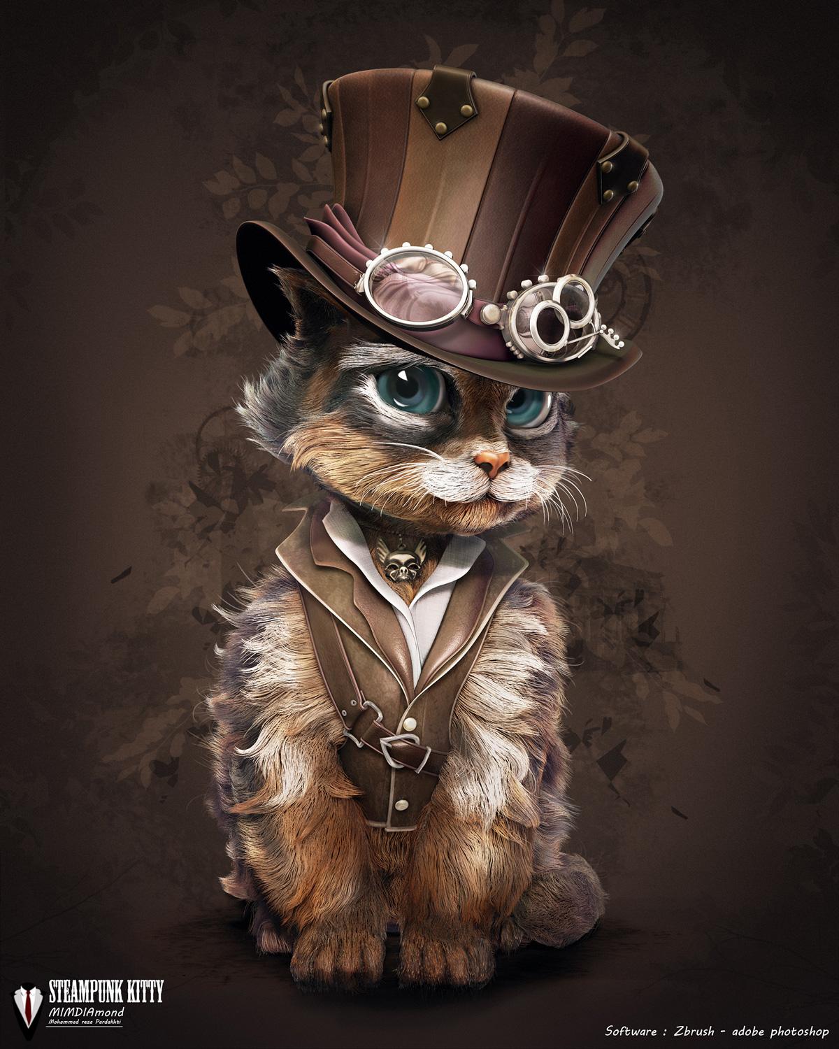 Steampunk Kitty