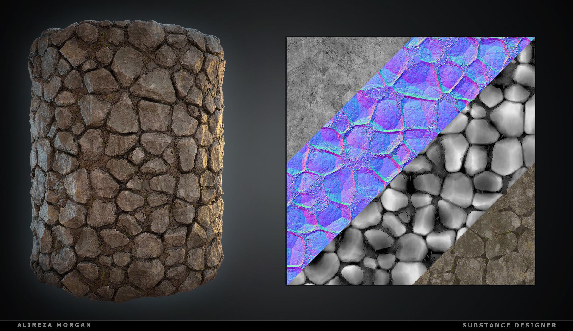 Stone Wall Material