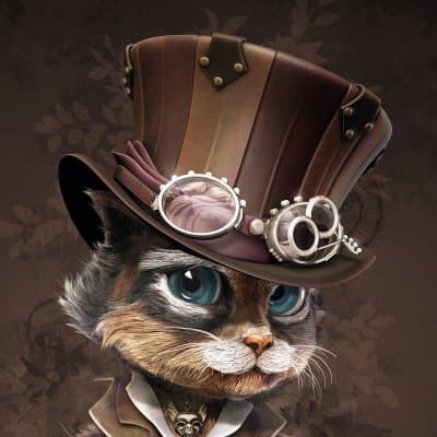 Steampunk Kitty