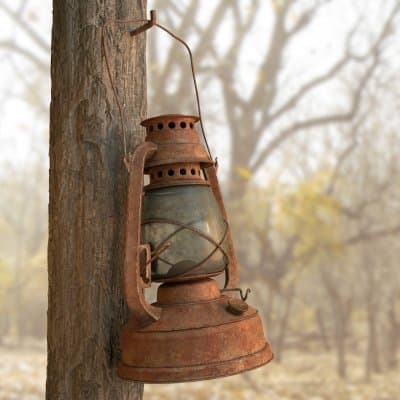Rusty lantern