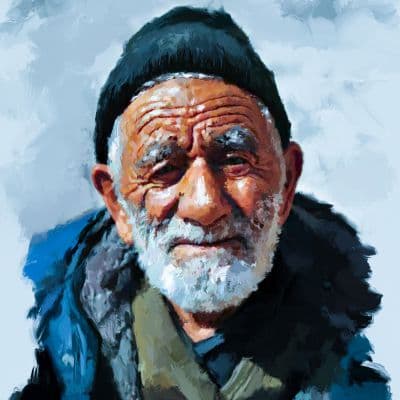 پُرتره رنگ روغن ديجيتال