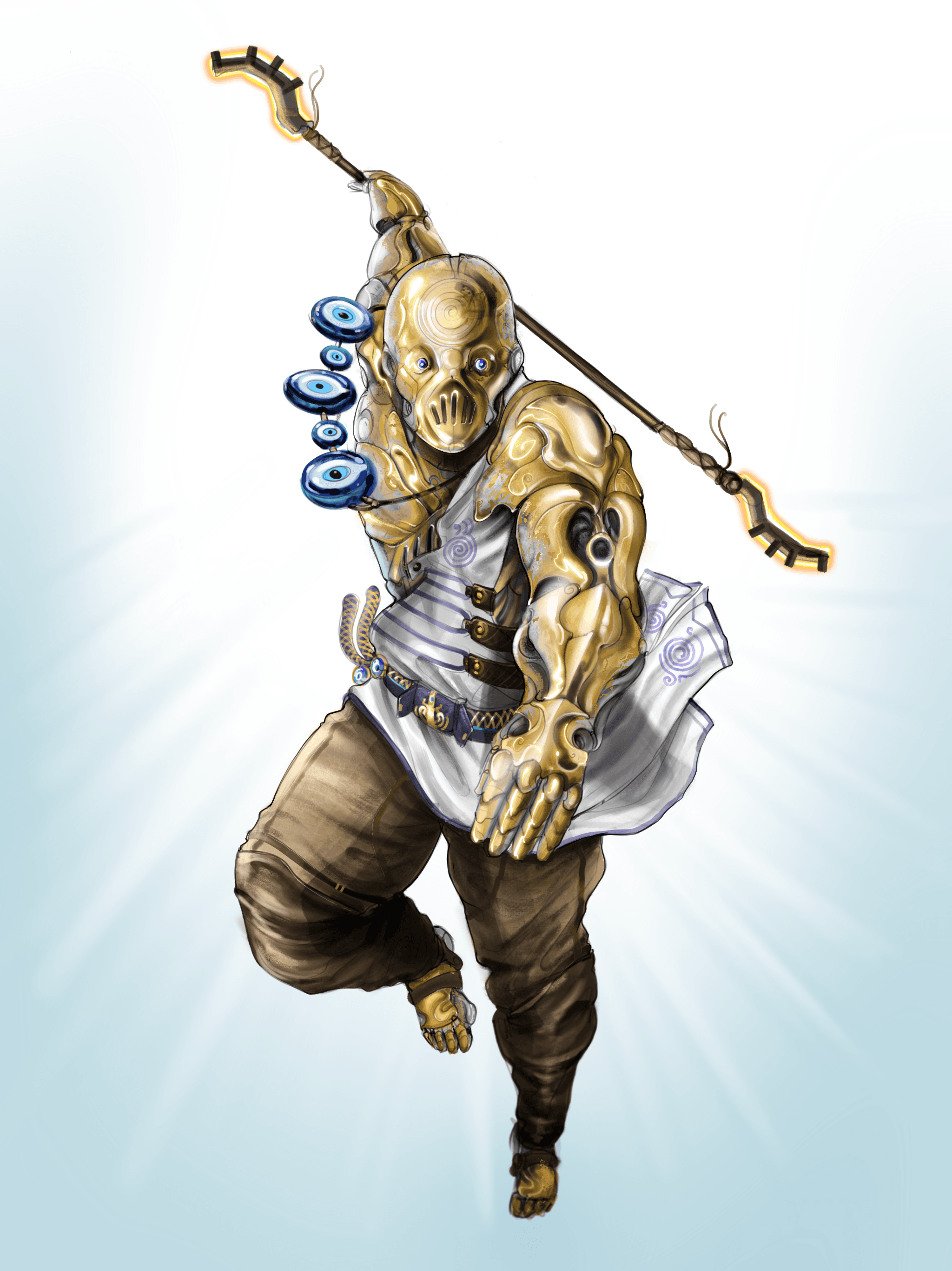 Temple warrior