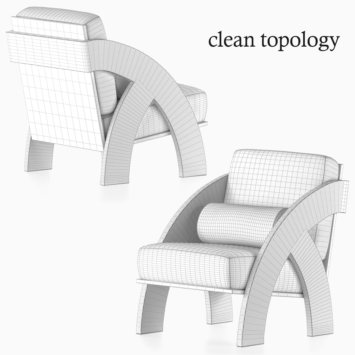 chair with cushion