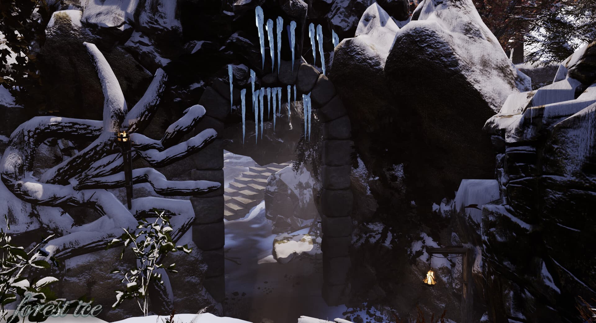 جنگل زمستانی وایکینگ ها (forest ice )